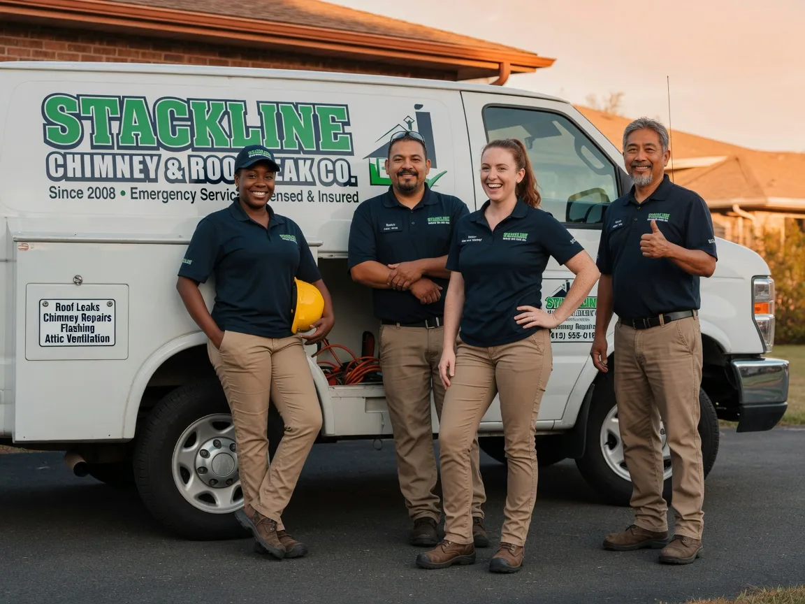 Chimney flashing repair company in Salisbury, MO